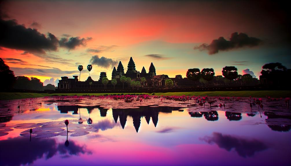 ancient temple complex cambodia