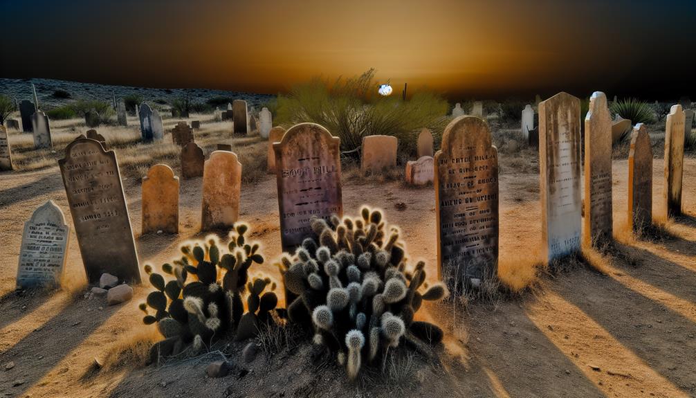 deserted graveyard in arizona