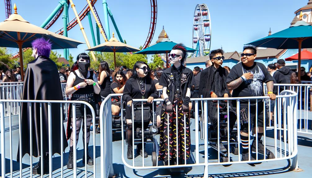 gothic gathering at disneyland